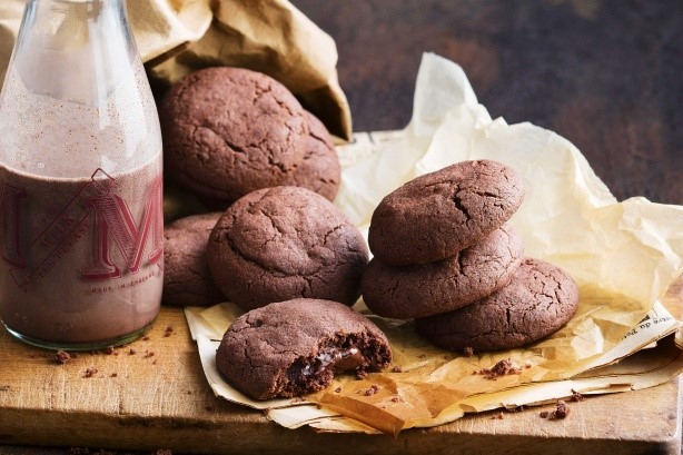 American Colins Gooey Chocolate Biscuits Recipe Dessert