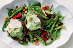 American Roast Mushrooms With Spinach And Ricotta Recipe Appetizer