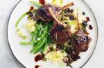 Sticky Rosemary And Currant Glazed Lamb Recipe recipe