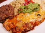 Mexican Cheese Enchiladas in Yummy Red Sauce Dinner