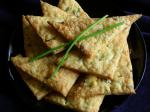 Australian Herb and Garlic Triangles Appetizer