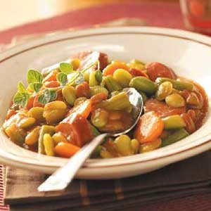 French Sweet Sausage n Beans Appetizer