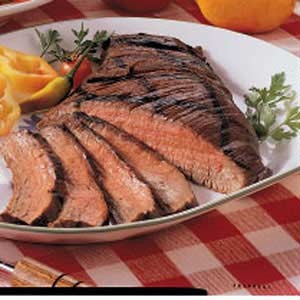 French Tender Flank Steak BBQ Grill