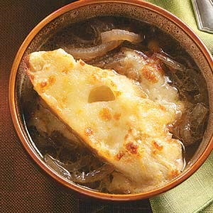 French Threecheese French Onion Soup Appetizer