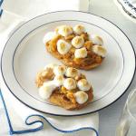 French Sweet Potato Crostini Dessert