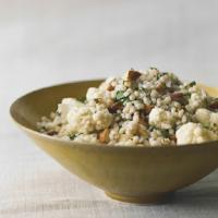 American Cauliflower and Barley Salad with Toasted Almonds Dinner