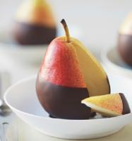 American Chocolate-dipped Pears Dessert