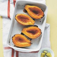 American Roasted Papaya with Brown Sugar Dessert