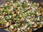 Australian Griddled Marinated Eggplant With Feta and Herbs Appetizer