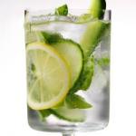 American a Refreshing Water Flavor Coating of the Cucumber Mint and Lime Appetizer