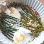American Asparagus with Eggs to the Oven Appetizer
