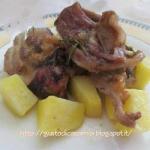 American Lamb in the Oven with Potatoes Appetizer