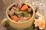 American Beef and Chestnut Stew Dinner