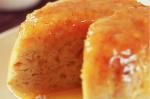 American Treacle Sponge and Custard Dessert