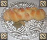 American Homemade Braided Sweet Bread Appetizer