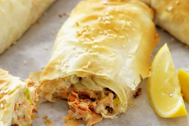 Australian Salmon Leek And Fennel Parcels Recipe Appetizer