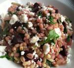 American Barley With Beets Arugula and Goat Cheese Recipe Dinner
