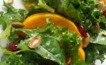 Kale Salad With Butternut Squash Cranberries and Pepitas Recipe recipe