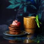 Australian Chocolate Pikelets with Raspberry Butter Dessert
