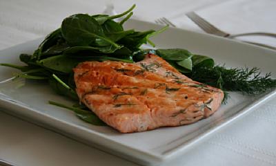 Canadian Herb Grilled Salmon BBQ Grill