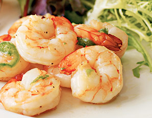 American Sauteed Shrimp Appetizer