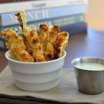 American Zucchini Fries With Buttermilk Ranch Dip Appetizer