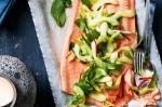 Canadian Poached Salmon With Cucumber Salad Recipe Appetizer