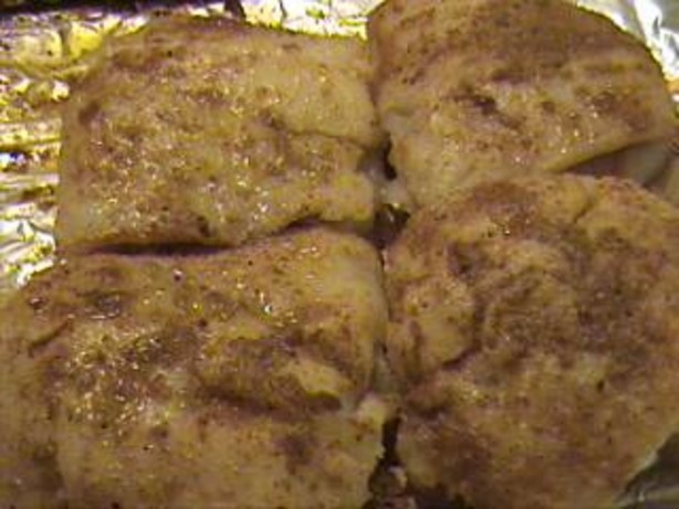 American Spiced Cod Fillet on the Grill Dinner