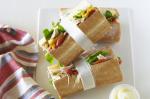 French Chicken and Antipasto Rolls Recipe Appetizer