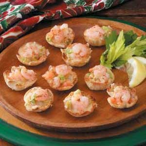 Mexican Shrimp Tarts Appetizer