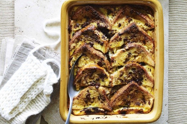 American Orangescented Bread And Butter Pudding Recipe Dessert