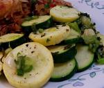 Australian Zucchini  Summer Squash Skillet Appetizer