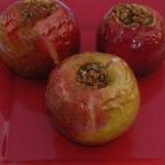 Baked Apples with Banana and Walnuts recipe
