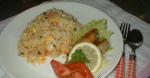 American Salmon Fried Rice Using Frozen Rice 1 Dinner
