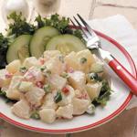American Tangy Potato Salad for Two Appetizer