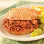 American Tangy Pulled Pork Sandwiches Appetizer