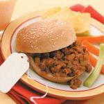 American Tangy Sloppy Joes Appetizer