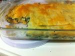 American Phyllo Dough Spinach Pie Appetizer