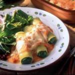 American Cannelloni with Spinach and Ricotta Cheese Appetizer