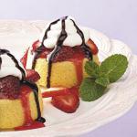 American Strawberry Chocolate Shortcakes Dessert