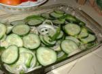 American Easy Delicious Marinated Cucumber Slices Appetizer