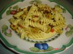 British Fusilli Pasta Salad Appetizer