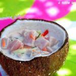 Australian Raw Fish to Coconut Milk or Salad of Fish to the Tahitian Women Dinner