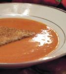 French V Roasted Red Pepper Soup Appetizer
