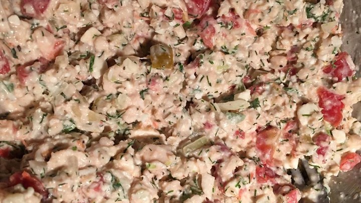 American Fancy Chicken Salad Recipe Appetizer