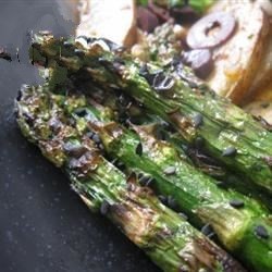 American Grilled Soysesame Asparagus Recipe Appetizer