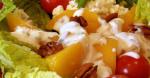 American Peach and Walnut or Pecans Salad Dessert