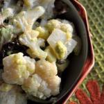 Italian Cauliflower to Fano Simple and with Avocado Appetizer
