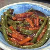 Swedish Carrots and Green Beans Dinner