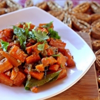 Swedish Curried Lime Beta -carrots -tene Appetizer